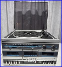 Sears Compact Stereo AM/FM Radio Phonograph Tape Record Player