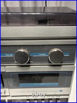 Sears Compact Stereo AM/FM Radio Phonograph Tape Record Player