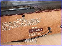 Sears Solid State AM/FM Radio Phonograph Tape Player Model 132.91823900 Works
