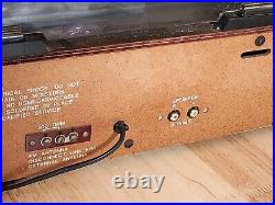 Sears Solid State AM/FM Radio Phonograph Tape Player Model 132.91823900 Works