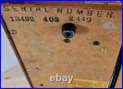 Sears Solid State AM/FM Radio Phonograph Tape Player Model 132.91823900 Works