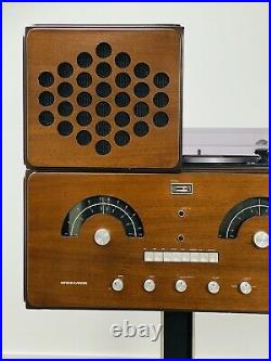 Serviced 60s Vintage Brionvega RR 126 FO ST Design Record Player Turntable Radio