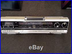 Sharp VZ-2000 Cassette/Radio Boombox / full size record player