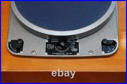 Shindo Garrard 301 hammertone grey Turntable and, RF-773 12-inch tonearm
