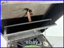 Silvertone Master Portable Vintage Record Player Phonograph gramophone 1F90