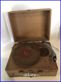 Silvertone Model 4244 Record Player Phonograph