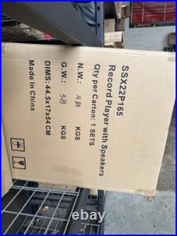 Snap-On Bluetooth Record Player With Speakers