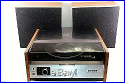 Sony HP-465 Vintage Stereo Phonograph System Record Player with Speakers Japan