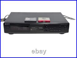 Sony MDS-JE320 MiniDisc MD Recorder Player Deck Tested Working + 2 Discs Optical