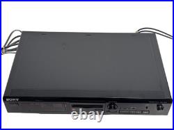 Sony MDS-JE320 MiniDisc MD Recorder Player Deck Tested Working + 2 Discs Optical
