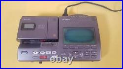 Sony MZS-R4ST Portable Mini Disc Recorder Player MD Silver 1996 Vintage