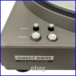 Sony PS-4750 Direct Drive Stereo Turntable Record Player Vinatge 1974 Audio Sony PS-4750 Direct Drive Stereo Turntable Record Player Vinatge 1974 Audio