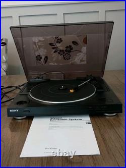 Sony PS-LX250H Stereo Full Automatic Turntable System LP Record Player Tested