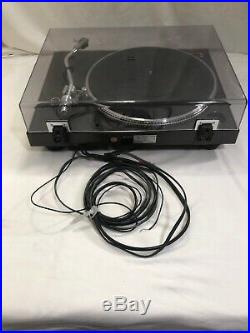Sony PS-X6 Stereo Turntable System Record Player W Manual Working Excellent