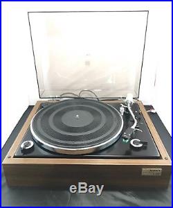 Sony Turntable Vintage Model PS-1100 Record Player New Needle Tested Works