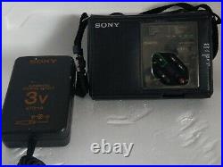 Sony WM-D3 Professional Wlakman Cassette Recorder/Player With 3V Power Adatper