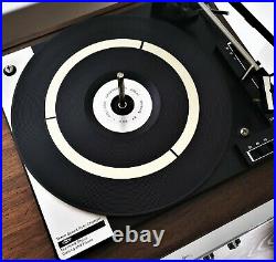 SounDesign AM / FM Stereo Receiver Vtg BSR Record Player 8 Track 5737 WORKS
