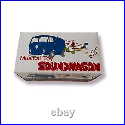 Soundwagon Original Portable Bus record player (Blue)