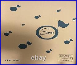 Spear 4 Speed Phonograph Record Player Model 400 The Spear Co The Porter