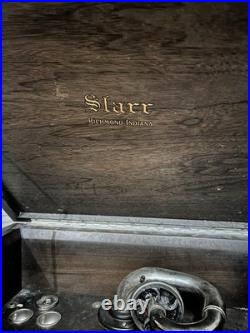 Star Antique Supertone Wind-Up Phonograph Cabinet Record Player (1920s Era)