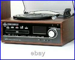 Steepletone Broadway Record Player & Bluetooth Music Centre Record CD/LP to MP3