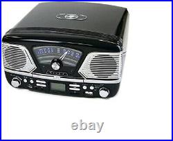 Steepletone Roxy 4 Music System Vinyl Turntable Record Player/CD USB and Radio