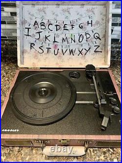 Stranger Things Netflix Record Player Barnes & Noble Tested Works with Adaptor