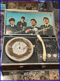 Super RARE Beatles VINTAGE 1964 RECORD PLAYER Serial #84 Limited 5000 Produced