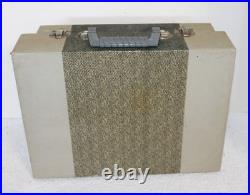 Symphonic 1017 or 1013 Tube Suitcase Record Player Phonograph Runs no Sound