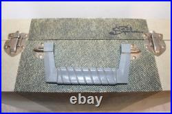 Symphonic 1017 or 1013 Tube Suitcase Record Player Phonograph Runs no Sound
