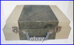 Symphonic 1017 or 1013 Tube Suitcase Record Player Phonograph Runs no Sound