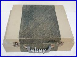 Symphonic 1017 or 1013 Tube Suitcase Record Player Phonograph Runs no Sound