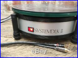 Systemdek II Turntable Rega RB301 Tone Arm Biscuit Tin Record Player Elys 2 11
