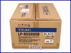 TEAC LP-R550USB CD Recorder Turntable Cassette Player USB AC100V Japan Model NEW