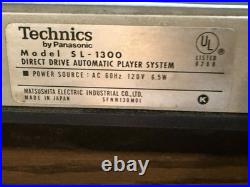 TECHNICS SL-1300 DIRECT DRIVE AUTOMATIC TURNTABLE Record player