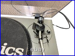 TECHNICS SL-1500 Direct Drive Turntable with Nightclub Needle Works Perfect