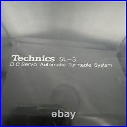TECHNICS SL-3 Linear Tracking Automatic Turntable System Record Player NEW BELT