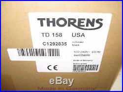 THORENS TD 158 automatic turntable MADE IN GERMANY new in box RECORD PLAYER nice