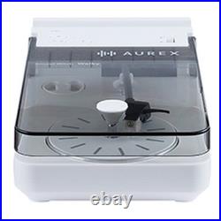 TOSHIBA AUREX AX-RP10 Record Player Bluetooth USB 33/45 RPM Portable Music New