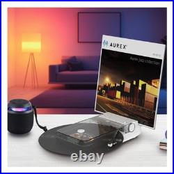 TOSHIBA AUREX AX-RP10 Record Player Bluetooth USB 33/45 RPM Portable Music New