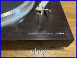 TRIO KP-700 Record Player Quartz PLL Auto Lift Up DD Turntable Kenwood Used