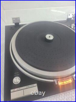 TRIO KP-7700 Kenwood Quartz PLL Direct Drive Turntable Record Player Confirmed