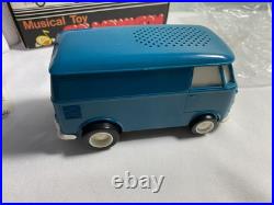 Tamco Musical Soundwagon VOLKSWAGEN BUS VW Record Player 1970'S JAPAN NIB