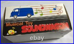 Tamco Musical Soundwagon VOLKSWAGEN BUS VW Record Player 1970'S JAPAN NIB