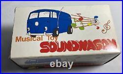 Tamco Musical Soundwagon VOLKSWAGEN BUS VW Record Player 1970'S JAPAN NIB
