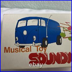 Tamco Musical Soundwagon VOLKSWAGEN BUS VW Record Player 1970'S JAPAN NIB