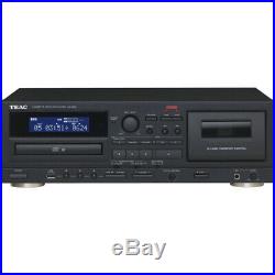 Teac Cassette and CD Player with USB Recorder and Mic Input AD-850 Open Box