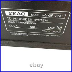 Teac GF-350 Multi Music Player / CD Recorder Burner Turntable Album Player AM/FM