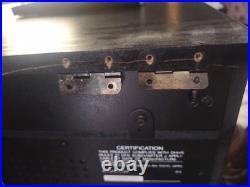 Teac GF-350 Record CD Burner Record Turntable AM/FM Tuner Player Vinyl W Remote
