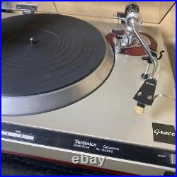 Technics Record Player SL-150MK2 Jelco Direct Drive Turntable Working Confirmed